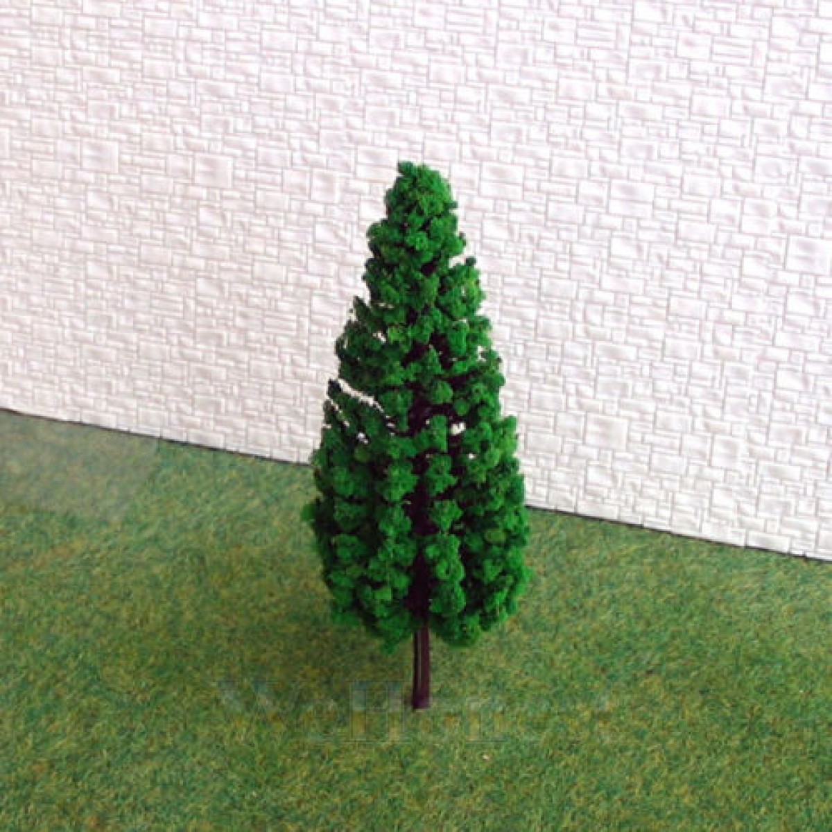 5 pcs Model Pine Trees for O scale 1:48 scene 130mm Foam Model Trees #C13045